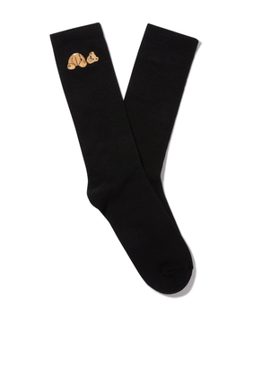 Bear Logo Socks